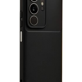 Vivo Y29S Auto Focus Karbon Kapak - Siyah-(5796)