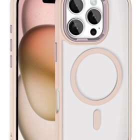 Apple iPhone 16 Pro Max Terea Magsafe Kapak - Pembe-(5796)
