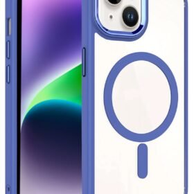 Apple iPhone 14 Terea Magsafe Kapak - Mavi-(5796)