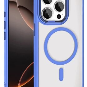 Apple iPhone 15 Pro Max Terea Magsafe Kapak - Mavi-(5796)