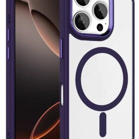 Apple iPhone 16 Pro Max Terea Magsafe Kapak - Derin Mor-(5796)