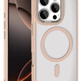 Apple iPhone 16 Pro Max Terea Magsafe Kapak - Gold-(5796)