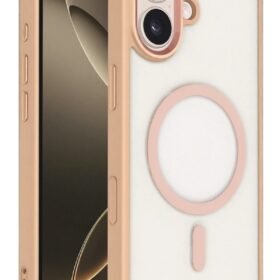 Apple iPhone 17 Terea Magsafe Kapak - Pembe-(5796)