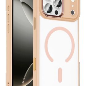 Apple iPhone 17 Pro Terea Magsafe Kapak - Pembe-(5796)