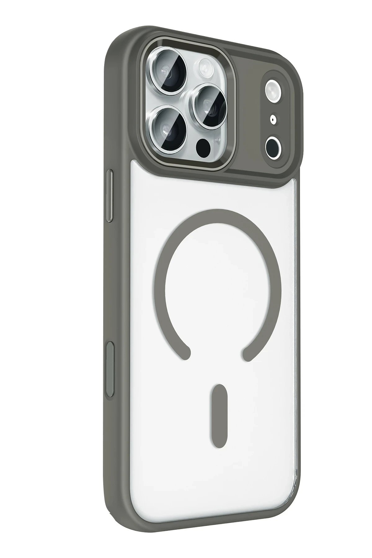 Apple iPhone 17 Pro Terea Magsafe Kapak - Açık Mavi-(5796) - Görsel 3