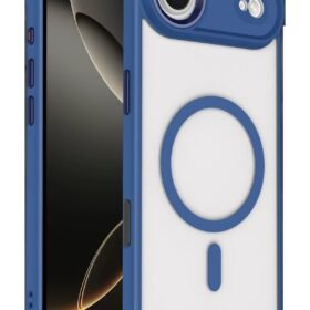 Apple iPhone 17 Air Terea Magsafe Kapak - Lacivert-(5796)