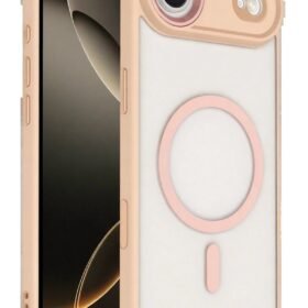 Apple iPhone 17 Air Terea Magsafe Kapak - Pembe-(5796)