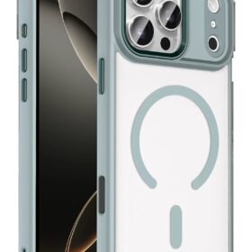 Apple iPhone 17 Pro Max Terea Magsafe Kapak - Gri-(5796)