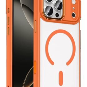 Apple iPhone 17 Pro Max Terea Magsafe Kapak - Turuncu-(5796)