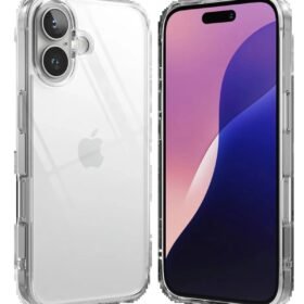 Apple iPhone 17 Lüx Şeffaf Silikon - Şeffaf-(5796)