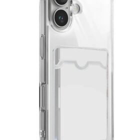 Apple iPhone 17 Kart Şeffaf Silikon - Şeffaf-(5796)