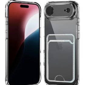 Apple iPhone 17 Air Kart Şeffaf Silikon - Şeffaf-(5796)