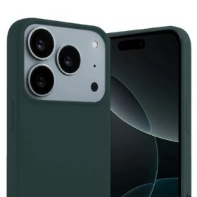 Apple iPhone 17 Pro First Silikon - Koyu Yeşil-(5796)