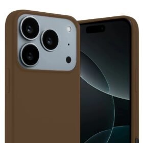 Apple iPhone 17 Pro First Silikon - Kahverengi-(5796)