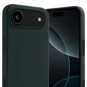 Apple iPhone 17 Air First Silikon - Koyu Yeşil-(5796)