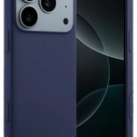 Apple iPhone 17 Pro Max First Silikon - Lacivert-(5796)