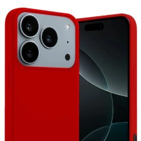 Apple iPhone 17 Pro Max First Silikon - Kırmızı-(5796)