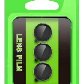 Samsung Galaxy S25 FE Raze Metal Kamera Lens - Siyah-(5796)