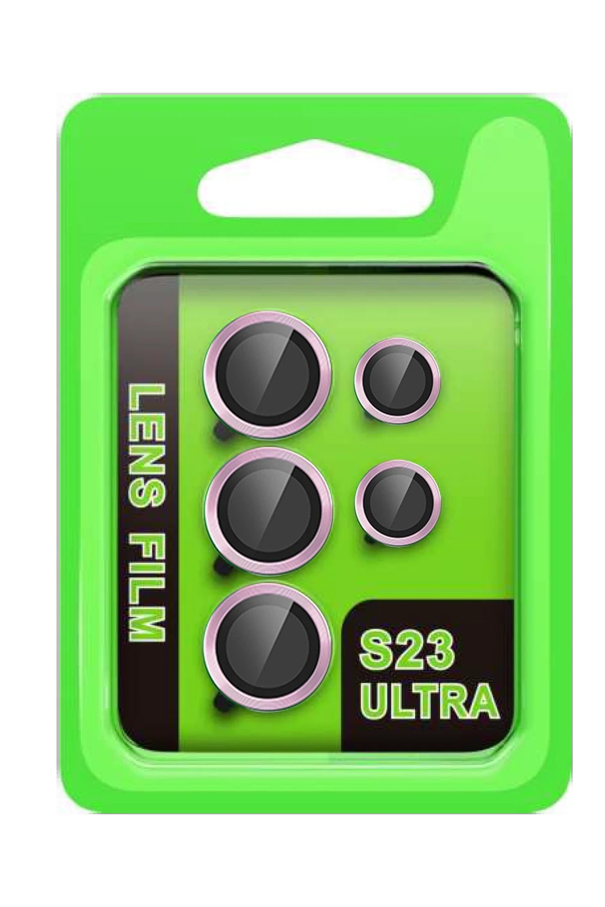 Samsung Galaxy S23 Ultra Raze Metal Kamera Lens - Lila-(5796)