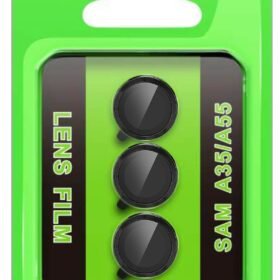 Samsung Galaxy A35 5G Raze Metal Kamera Lens - Siyah-(5796)