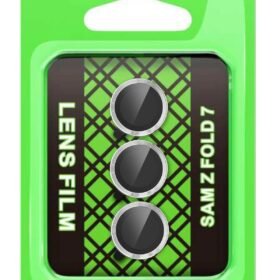 Samsung Galaxy Z Fold 7 Raze Metal Kamera Lens - Gümüş-(5796)