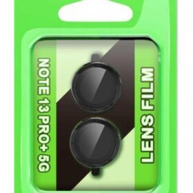 Xiaomi Redmi Note 13 Pro Plus Raze Metal Kamera Lens - Siyah-(5796)