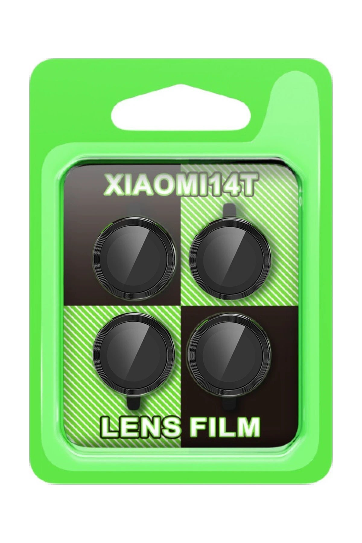 Xiaomi Mi 14T Raze Metal Kamera Lens - Siyah-(5796)