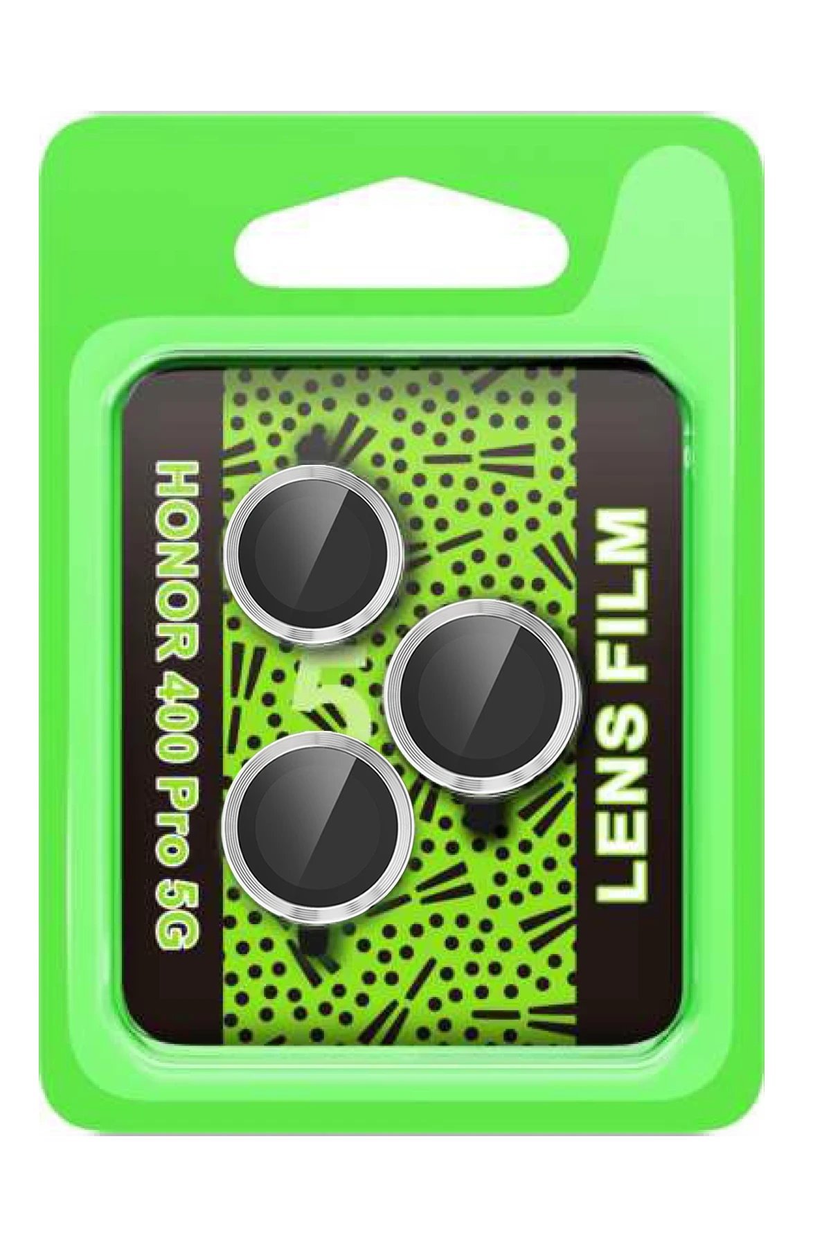 Huawei Honor 400 Pro 5G Raze Metal Kamera Lens - Gümüş-(5796)