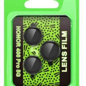 Huawei Honor 400 Pro 5G Raze Metal Kamera Lens - Siyah-(5796)