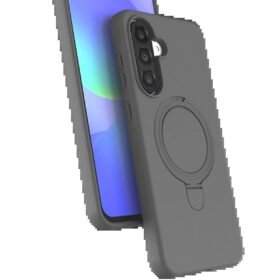 Samsung Galaxy A26 Regal Magsafe Standlı Kapak - Titan Gri-(5796)