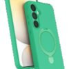 Samsung Galaxy A16 5G Regal Magsafe Standlı Kapak - Yeşil-(5796)