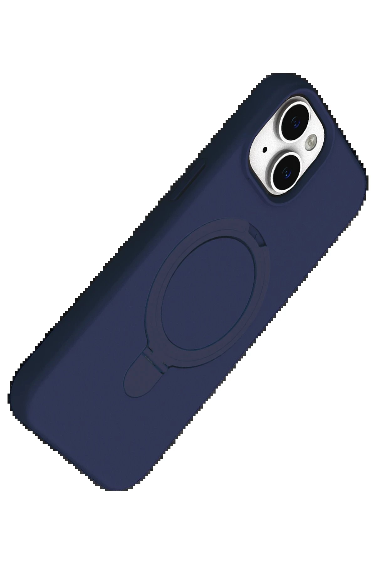 Apple iPhone 14 Regal Magsafe Standlı Kapak - Lacivert-(5796) - Görsel 3