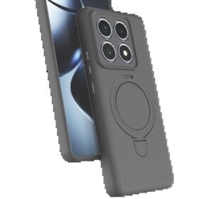 Xiaomi Mi 14T Pro Regal Magsafe Standlı Kapak - Titan Gri-(5796)