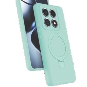 Xiaomi Mi 14T Pro Regal Magsafe Standlı Kapak - Su Yeşili-(5796)