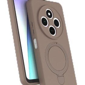 Xiaomi Redmi 14C Regal Magsafe Standlı Kapak - Çöl Titanyum-(5796)