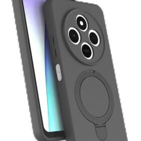 Xiaomi Redmi 14C Regal Magsafe Standlı Kapak - Titan Gri-(5796)