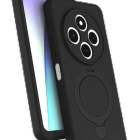 Xiaomi Redmi 14C Regal Magsafe Standlı Kapak - Siyah-(5796)