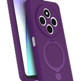 Xiaomi Redmi 14C Regal Magsafe Standlı Kapak - Derin Mor-(5796)