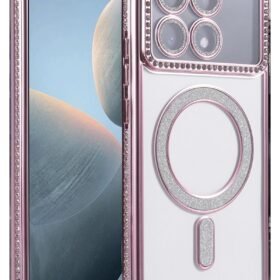 Xiaomi Poco X6 Pro Joke Simli Magneticsafe Kılıf - Pembe-(5796)