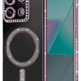 Xiaomi Redmi Note 13 Pro 4G Joke Simli Magneticsafe Kılıf - Pembe-(5796)