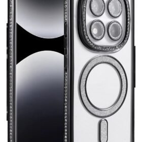 Xiaomi Redmi Note 14 Pro 4G Joke Simli Magneticsafe Kılıf - Siyah-(5796)