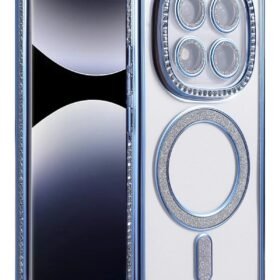 Xiaomi Redmi Note 14 Pro 5G Joke Simli Magneticsafe Kılıf - Mavi-(5796)