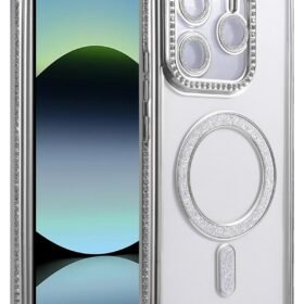 Xiaomi Redmi Note 14 4G Joke Simli Magneticsafe Kılıf - Gümüş-(5796)