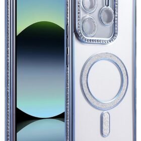 Xiaomi Redmi Note 14 4G Joke Simli Magneticsafe Kılıf - Mavi-(5796)