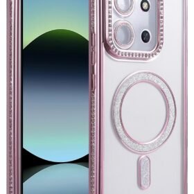 Xiaomi Redmi 15C 4G Joke Simli Magneticsafe Kılıf - Pembe-(5796)