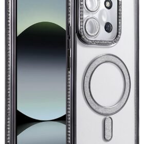 Xiaomi Redmi 15C 4G Joke Simli Magneticsafe Kılıf - Siyah-(5796)