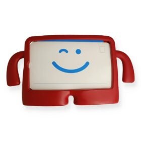 Apple iPad Pro 13 (2024) Karakter Tablet Silikon - Kırmızı-(5796)