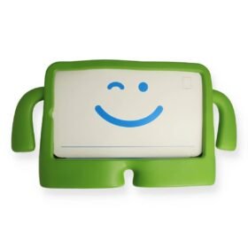 Samsung Galaxy Tab A9 Plus Kılıf Karakter Tablet Silikon - Yeşil-(5796)