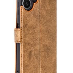 Samsung Galaxy A07 Trend S Plus Kapaklı Kılıf - Taba-(5796)