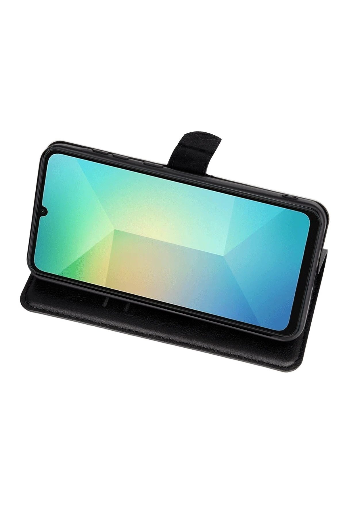 Samsung Galaxy A07 Trend S Plus Kapaklı Kılıf - Taba-(5796) - Görsel 3